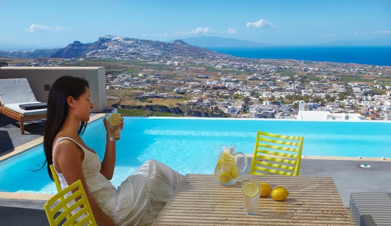 North Santorini A Luxury Spa Hotel Pýrgos Dış mekan fotoğraf